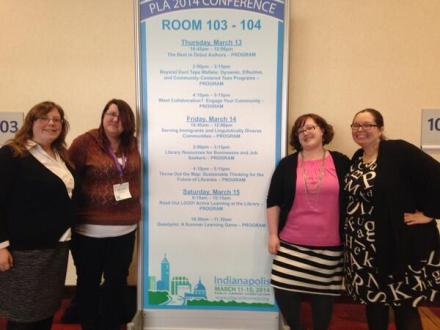 Me, Drea, Sign (haha, I'm so funny), Kelly, Angie